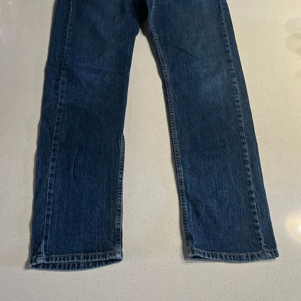 Levi’s 505 Classic Straight Fit Blue Jeans Tagged 32/32